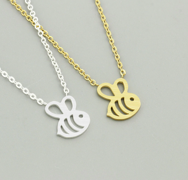 Bumble Bee Pendant Necklace